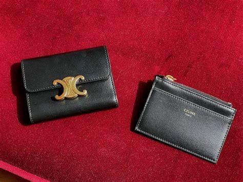 celine wallet with removable card holder|Celine detachable wallet.